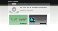 Desktop Screenshot of gercekgundem.net
